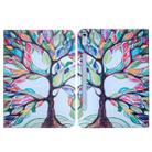 For Lenovo Xiaoxin Pad 11.5 / P11 Gen 2 Colored Drawing Leather Tablet Case(Life Tree) - 1