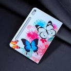 For Lenovo Xiaoxin Pad 11.5 / P11 Gen 2 Colored Drawing Leather Tablet Case(Two Butterflies) - 3