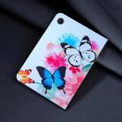 For Lenovo Tab M10 Plus 10.6 3rd Gen Colored Drawing Leather Tablet Case(Two Butterflies) - 3