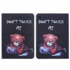 For Lenovo Tab M10 10.1 Gen 3rd Colored Drawing Leather Tablet Case(Bear) - 1