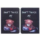 For Lenovo Tab M10 X605F / M10 HD X505 Colored Drawing Leather Tablet Case(Bear) - 1