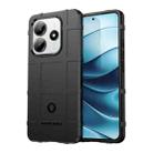 For Redmi Note 14 5G Full Coverage Shockproof TPU Phone Case(Black) - 1