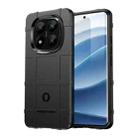 For Redmi Note 14 Pro+ 5G Full Coverage Shockproof TPU Phone Case(Black) - 1