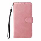 For Samsung Galaxy A06 4G Classic Calf Texture Flip Leather Phone Case(Rose Gold) - 2