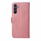 For Samsung Galaxy A17 / A26 / A16 5G Classic Calf Texture Flip Leather Phone Case(Rose Gold) - 3