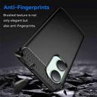 For vivo Y18e Carbon Fiber Brushed Texture TPU Phone Case(Black) - 3
