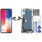 For iPhone X ZY incell HD 1:1 LCD Screen with Digitizer Full Assembly - 1