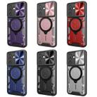 For Samsung Galaxy A26 5G CD Texture Sliding Camshield Magnetic Holder Phone Case(Silver) - 2