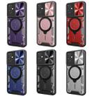 For Samsung Galaxy A06 5G CD Texture Sliding Camshield Magnetic Holder Phone Case(Purple) - 2
