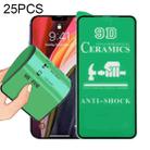 For iPhone 12 / 12 Pro 25pcs 9D Full Screen Full Glue Ceramic Film - 1