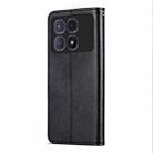 For Redmi K70 Ultra AZNS Sheepskin Texture Flip Leather Phone Case(Black) - 3