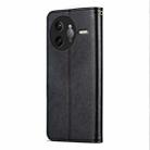 For Redmi K80 Pro AZNS Sheepskin Texture Flip Leather Phone Case(Black) - 3