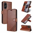 For Redmi Turbo 4 Pro AZNS Sheepskin Texture Flip Leather Phone Case(Brown) - 1