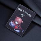For Samsung Galaxy Tab A9 Colored Drawing Leather Tablet Case(Bear) - 3