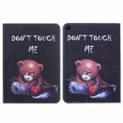 For Samsung Galaxy Tab S6 Lite 2024 Colored Drawing Leather Tablet Case(Bear) - 1