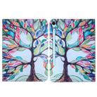 For Samsung Galaxy Tab S9 / S9 FE Colored Drawing Leather Tablet Case(Life Tree) - 1