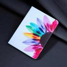 For Samsung Galaxy Tab S9 / S9 FE Colored Drawing Leather Tablet Case(Sun Flower) - 2