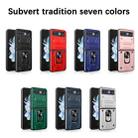 For Motorola Razr 40 Magnetic Holder TPU+PC Phone Case(Blue) - 2
