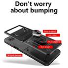 For Motorola Razr 40 Magnetic Holder TPU+PC Phone Case(Grey) - 3