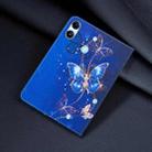 For Xiaomi Redmi Pad Pro 12.1 Colored Drawing Leather Tablet Case(Purple Butterfly) - 3
