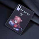 For Xiaomi Redmi Pad SE Colored Drawing Leather Tablet Case(Bear) - 3