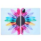 For Xiaomi Pad 6S Pro 12.4 Colored Drawing Leather Tablet Case(Sun Flower) - 1