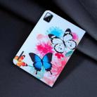 For Xiaomi Pad 6S Pro 12.4 Colored Drawing Leather Tablet Case(Two Butterflies) - 3