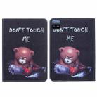 For Xiaomi Pad 6 / 6 Pro 2023 Colored Drawing Leather Tablet Case(Bear) - 1