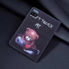 For Xiaomi Pad 6 / 6 Pro 2023 Colored Drawing Leather Tablet Case(Bear) - 3