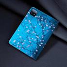 For Xiaomi Pad 6 / 6 Pro 2023 Colored Drawing Leather Tablet Case(Plum Blossom) - 3