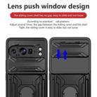 For Google Pixel 9 Pro XL Sliding Camshield TPU+PC Phone Case with Card Slot(Black) - 3