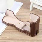 For Nikon ZFC Glossy PU Leather Camera Half Case Base(Coffee) - 3