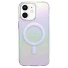 For iPhone 11 Gradient Color MagSafe Airbag Full Coverage Phone Case(Rainbow) - 1