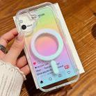 For iPhone 17 Gradient Color MagSafe Airbag Full Coverage Phone Case(Rainbow) - 1