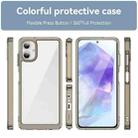 For Samsung Galaxy A06 4G Colorful Series Acrylic Hybrid TPU Phone Case(Transparent Grey) - 2