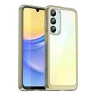For Samsung Galaxy A16 4G Colorful Series Acrylic Hybrid TPU Phone Case(Transparent Grey) - 1