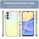 For Samsung Galaxy A16 4G Colorful Series Acrylic Hybrid TPU Phone Case(Transparent) - 2