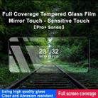 For Realme 13+ 5G Global imak 9H Surface Hardness Full Screen Tempered Glass Film Pro+ Series - 3