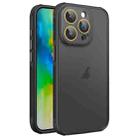 For iPhone 16 Pro Max Side Cooling Skin Feel Frosted Phone Case(Black) - 1