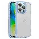 For iPhone 16 Pro Max Side Cooling Skin Feel Frosted Phone Case(Sky Blue) - 1