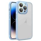 For iPhone 14 Pro Side Cooling Skin Feel Frosted Phone Case(Sky Blue) - 1