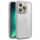 For iPhone 13 Pro Max Hardware Side Cooling Skin Feel Frosted Phone Case with Lens Film(Grey) - 1