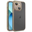 For iPhone 13 Hardware Side Cooling Skin Feel Frosted Phone Case with Lens Film(Gold) - 1