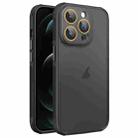 For iPhone 12 Pro Side Cooling Skin Feel Frosted Phone Case(Black) - 1