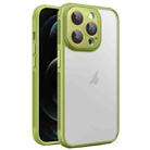 For iPhone 12 Pro Side Cooling Skin Feel Frosted Phone Case(Green) - 1