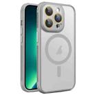 For iPhone 13 Pro Max Side Cooling Skin Feel Frosted MagSafe Magnetic Phone Case(Grey) - 1