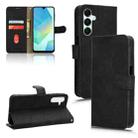 For Samsung Galaxy A16 5G Skin Feel Magnetic Flip Leather Phone Case(Black) - 1