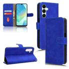 For Samsung Galaxy A16 5G Skin Feel Magnetic Flip Leather Phone Case(Blue) - 1