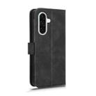 For Samsung Galaxy A36 5G Skin Feel Magnetic Flip Leather Phone Case(Black) - 3