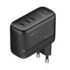 LDNIO Q367 65W GaN 3 x USB-C / Type-C Interface Charger with 1m USB-C / Type-C to USB-C / Type-C Data Cable, Plug Type:EU Plug(Black) - 3